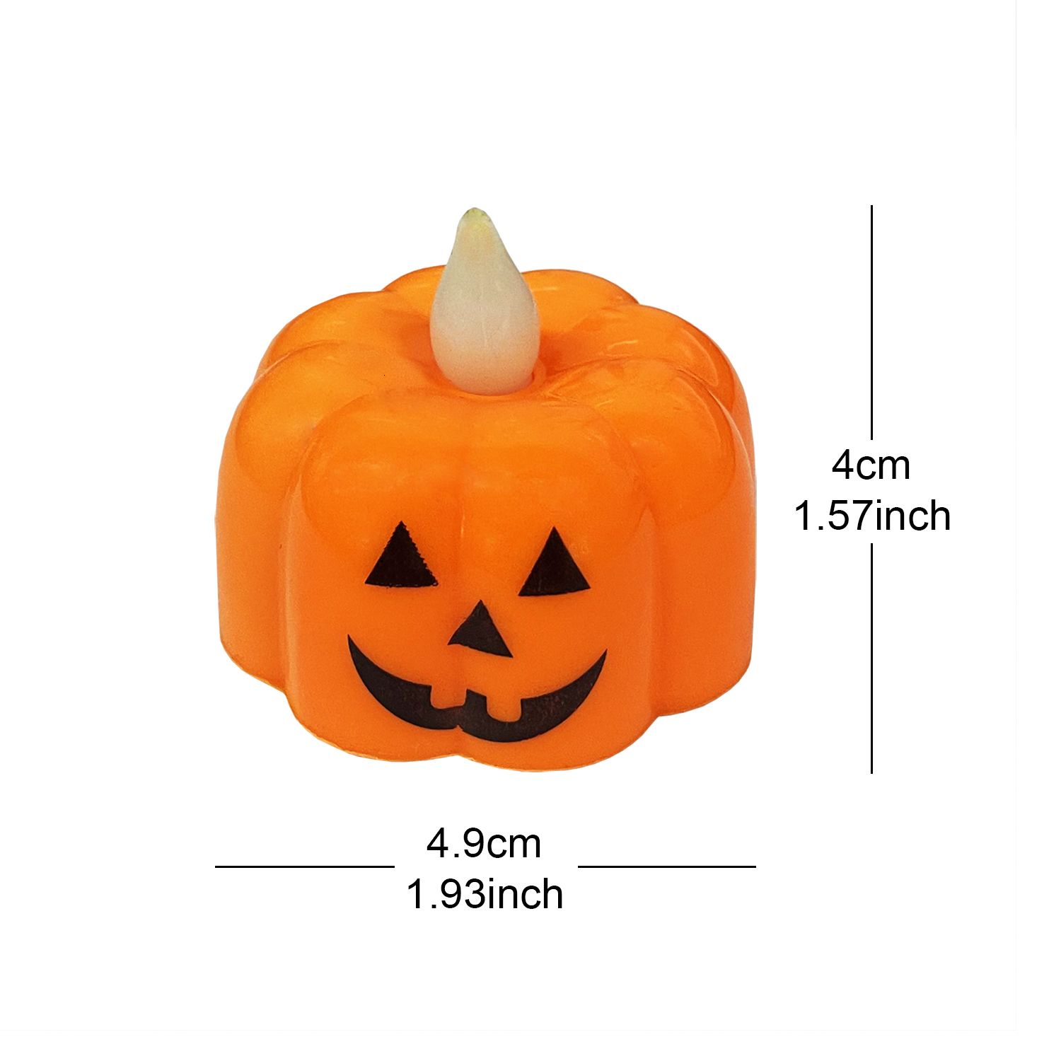 Pumkin Candle 1pc-jak pokazuje zdjęcie