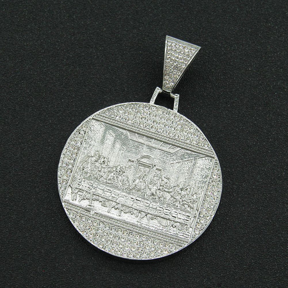 Single Pendant - Silver (round)