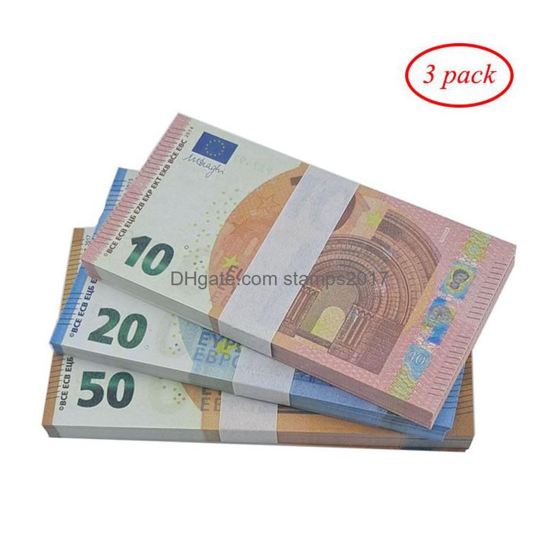 Euros 10 20 50 (3Pack 300Pcs)