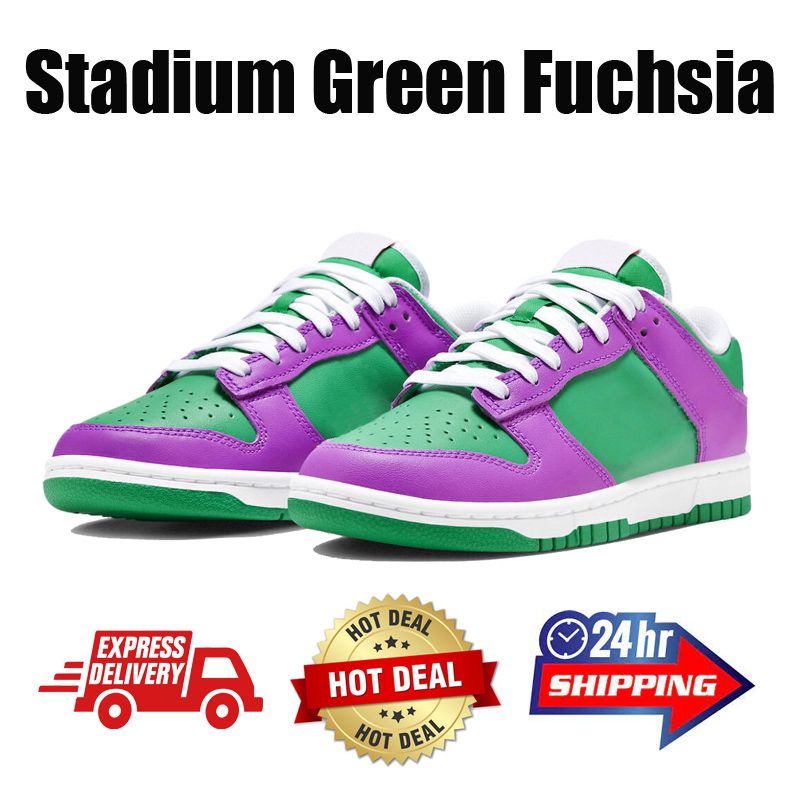 #38 Stadium Green Fuchsia 36-45