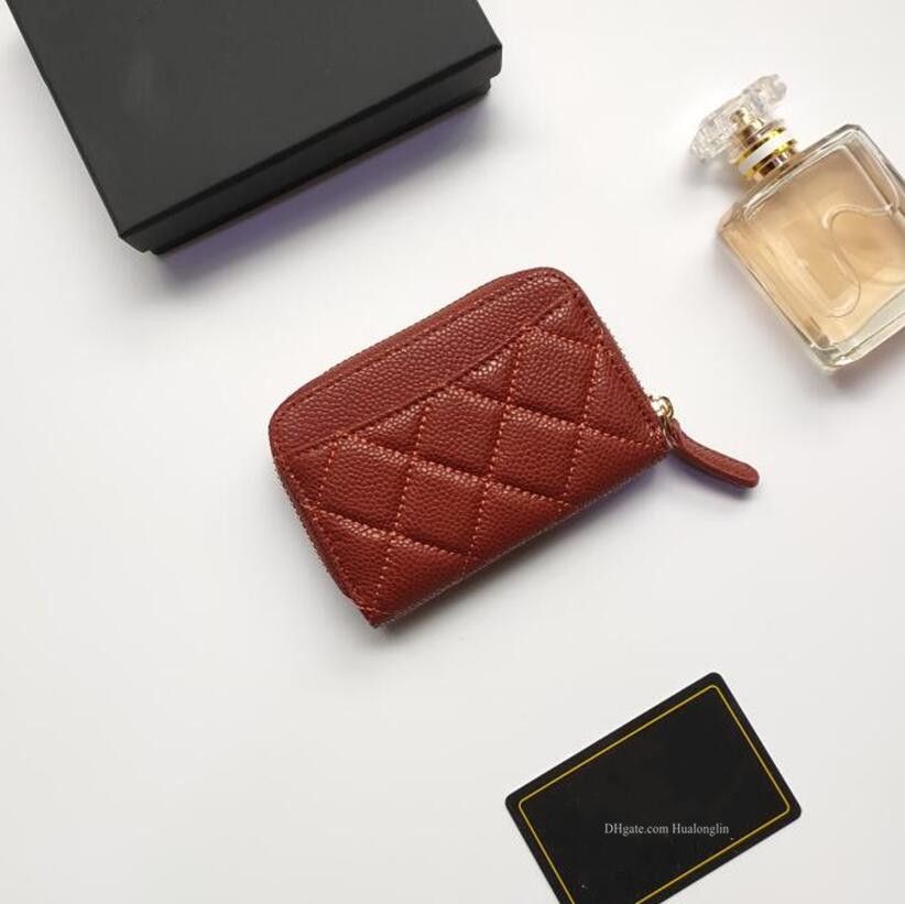 0216 Red-Gold ، Caviar Leather