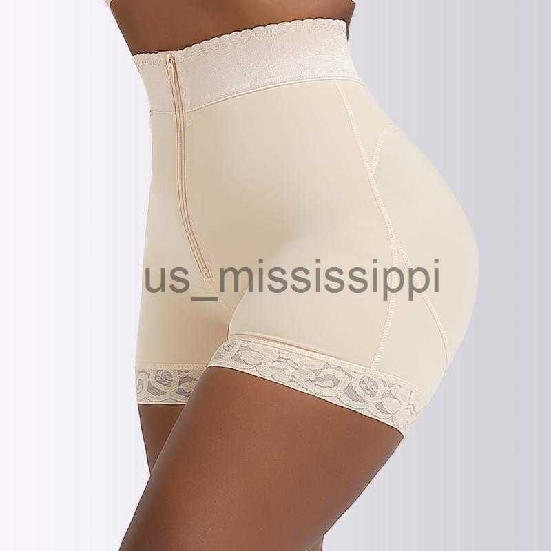 Waist Tummy Shaper Faja Colombianas Womens Girdle Stretchy Mesh Shapewear  High Waist Slim Belly And Hip Lift Pants Lace Zipper Body Shaping Pants  X0902 From Us_mississippi, $10.85