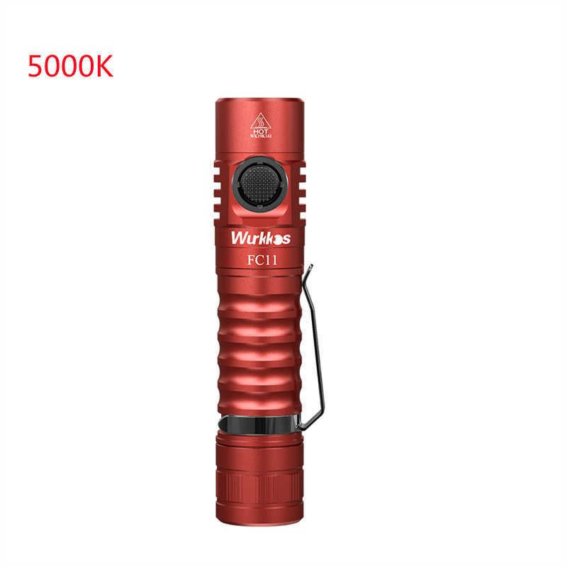 Rosso 5000k-senza batteria