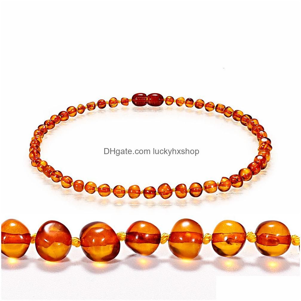 Collier Cognac-40cm