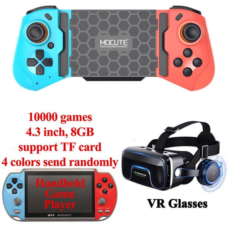 Niebieski czerwony gracz VR2