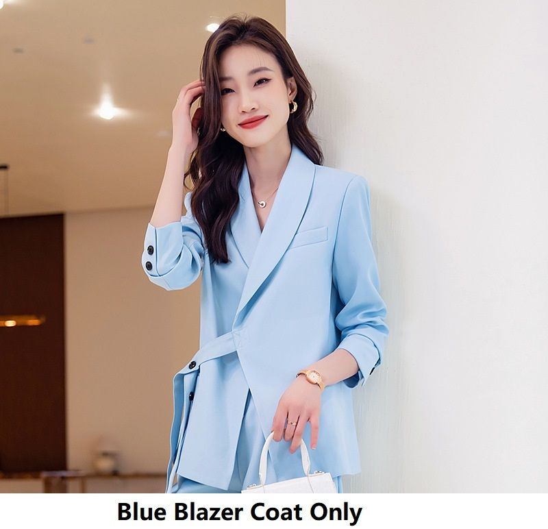 Cappotto blazer blu