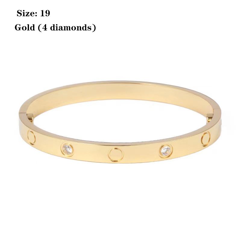 Size#19 Gold (4 diamonds)