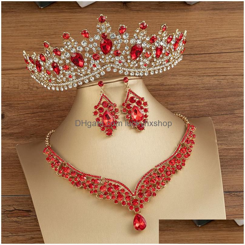 H001 Gold Red 3pcs