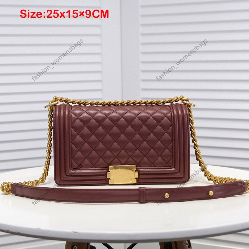 67086 sheepskin wine red gold