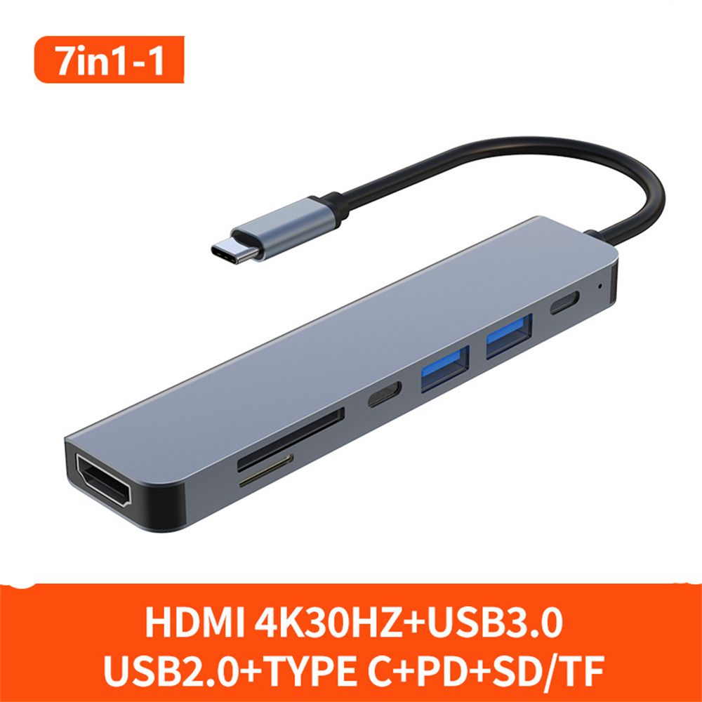 7in1 HDMI4K30Hz+USB3.0+USB2.0