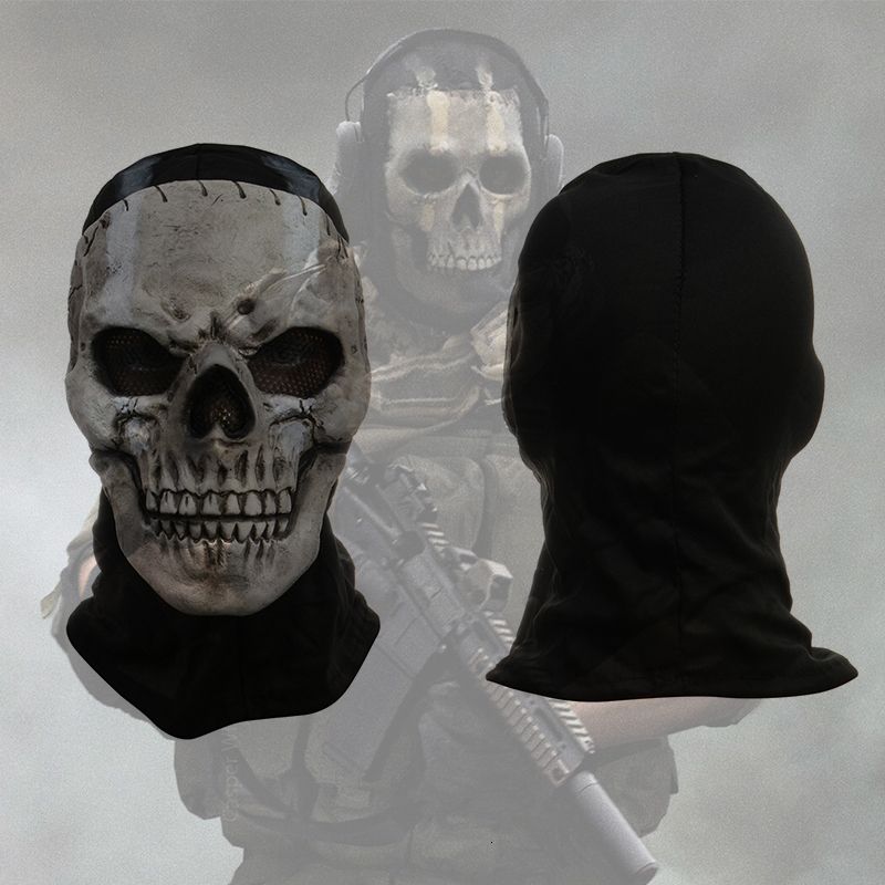 Novelty Special Use Mwii Ghost Mask Cod Cosplay Airsoft Tactical