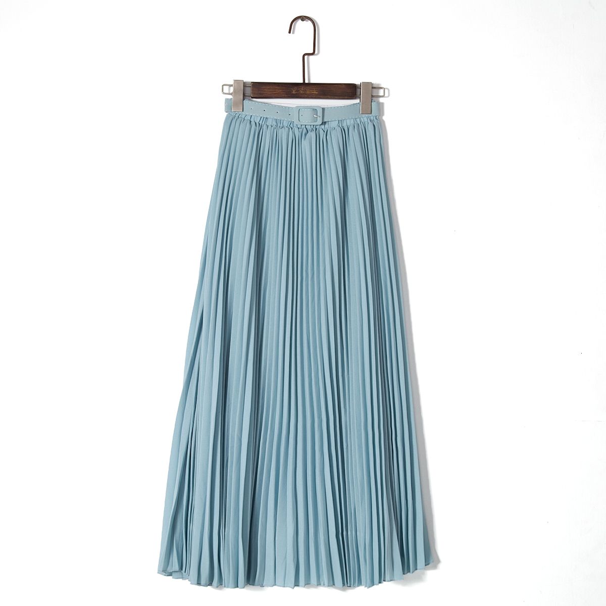 light blue skirts