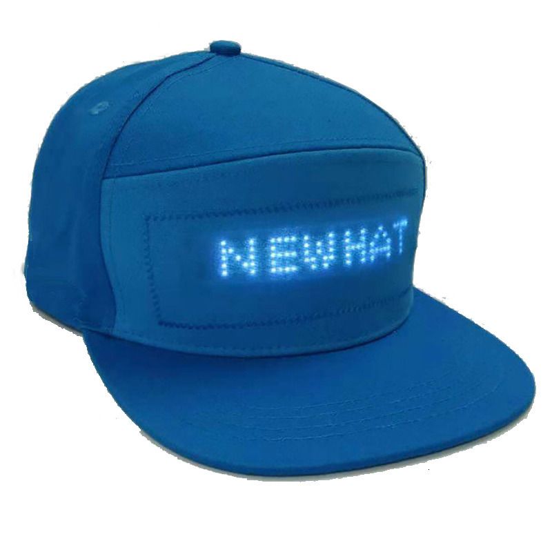 Chapeau Bleu Led Blanche