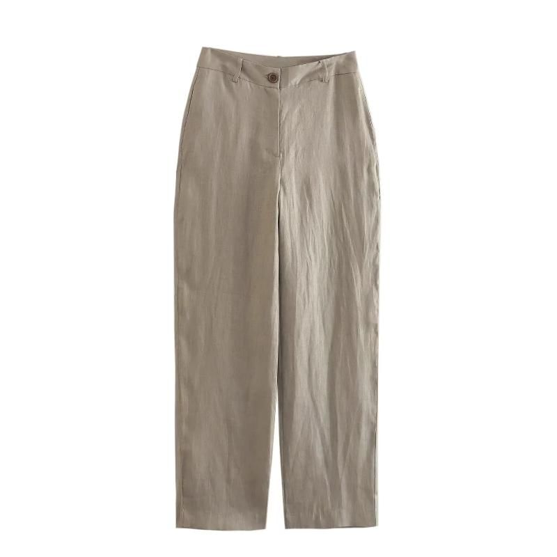 a piece grey pant