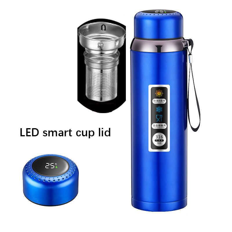 Led Smart Cup Blu-1500ml
