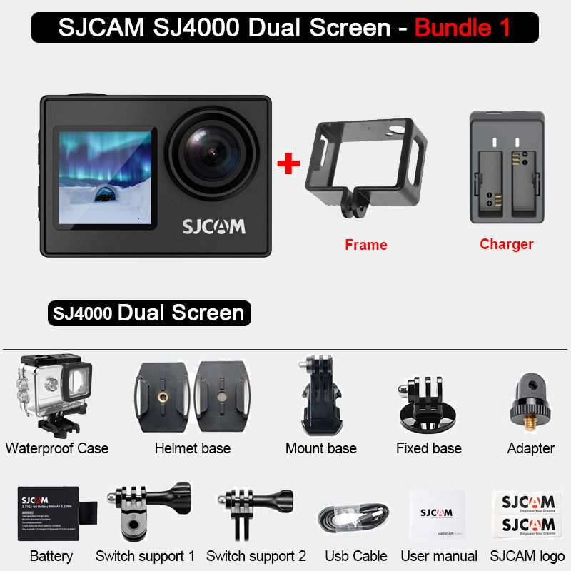 Sj4000 Ds Bundle 1-Aggiungi scheda di memoria da 128 g