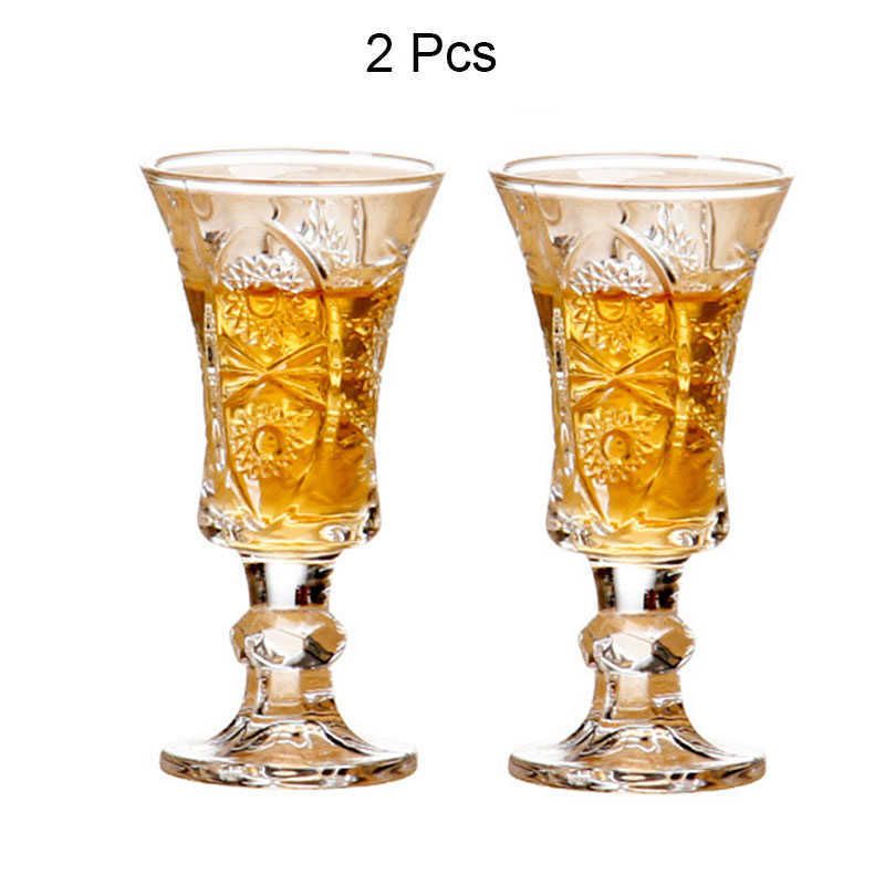 2 pièces verre à vin-34ml