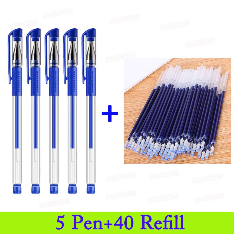 45PCS Bleu Set A Plume Bullet