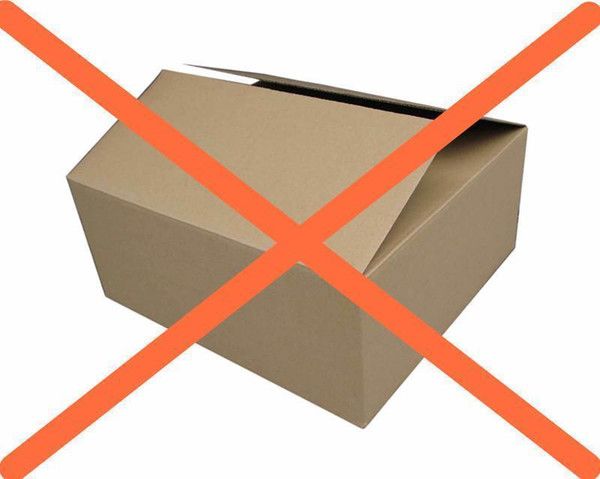 no box