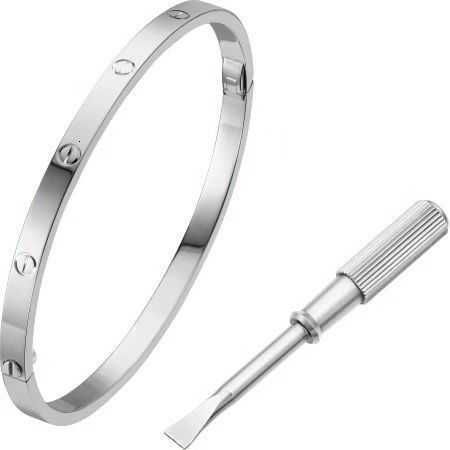 Bracelet en argent sans diamant Narrow Ed