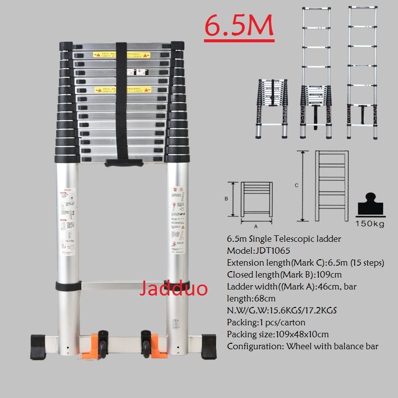 Échelle de 6,5 m