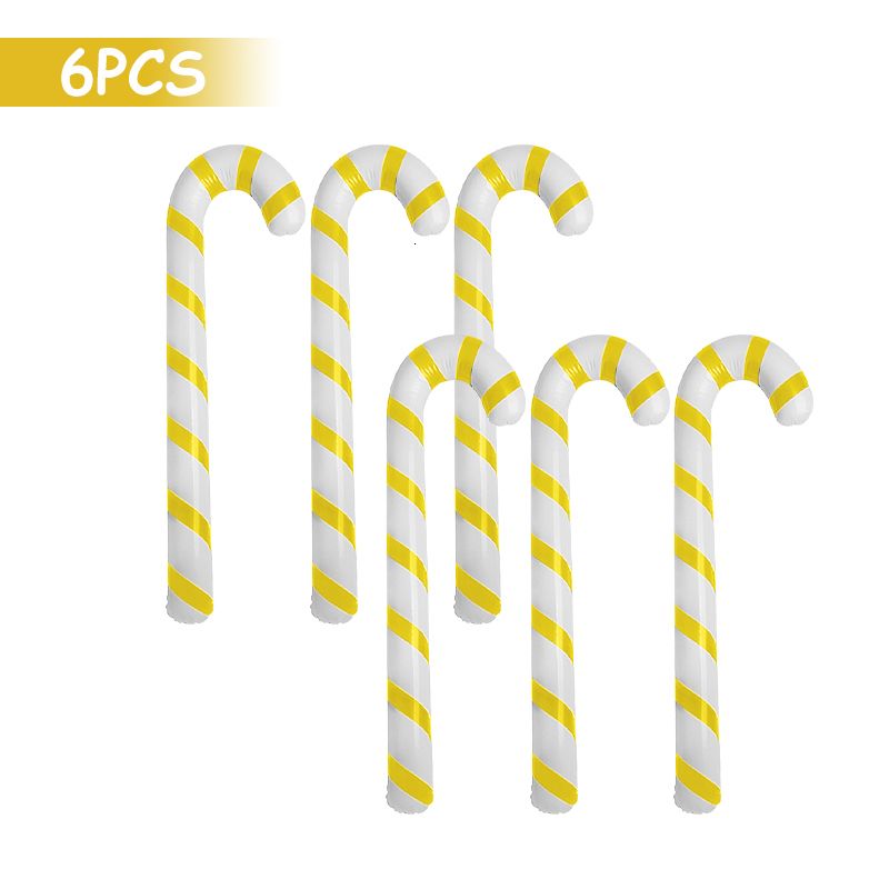 6pcs jaune