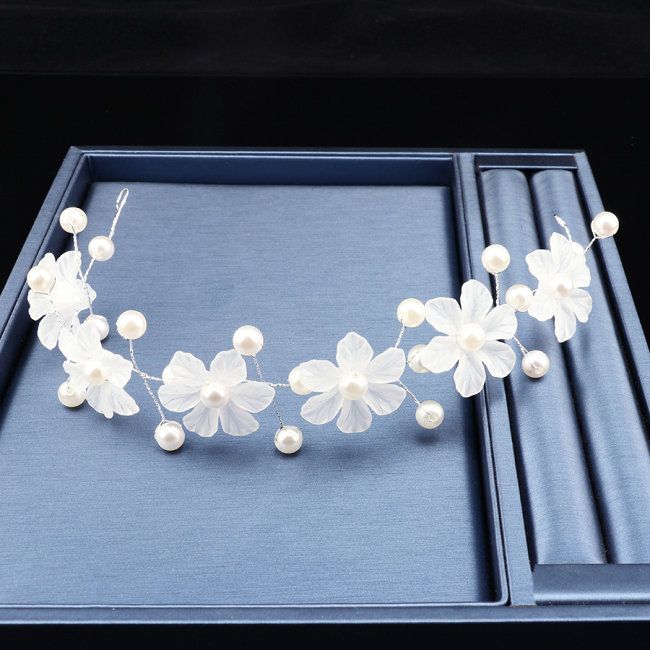 flower white China Headbands