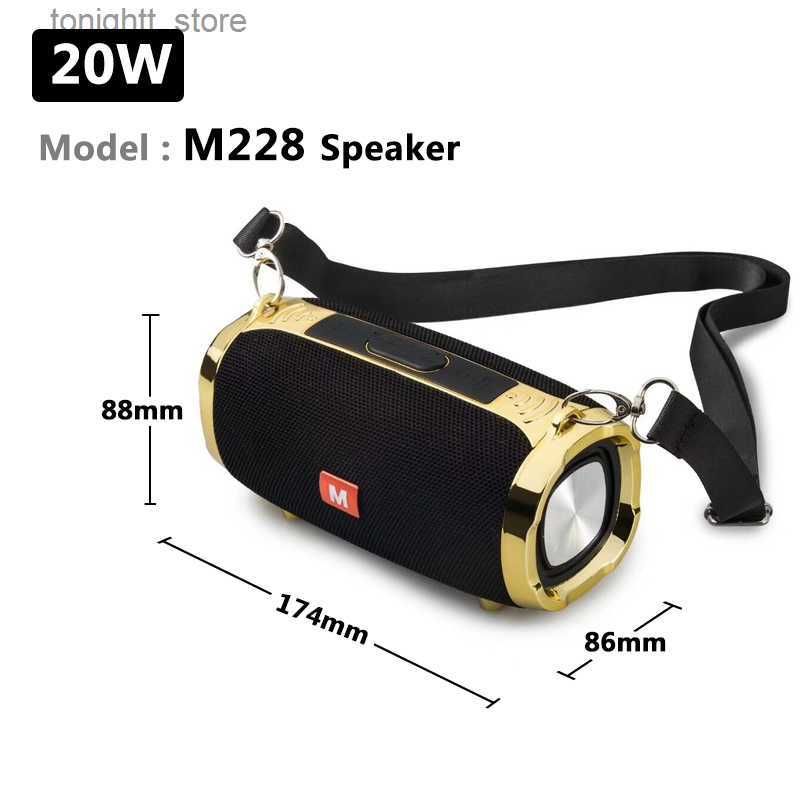 20w M228 Zwart