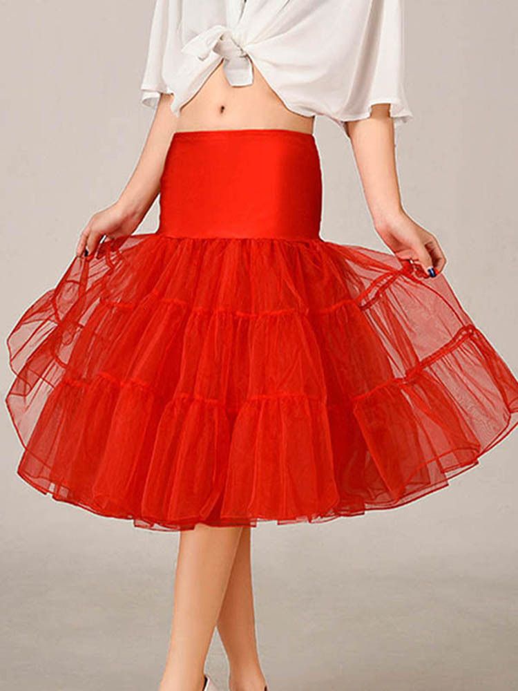 Pettiskirt rouge