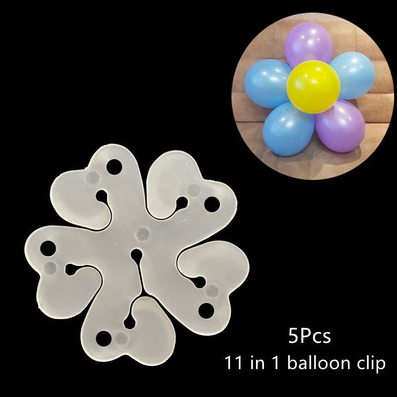 5 stks Ballon Clip-Als Afbeelding