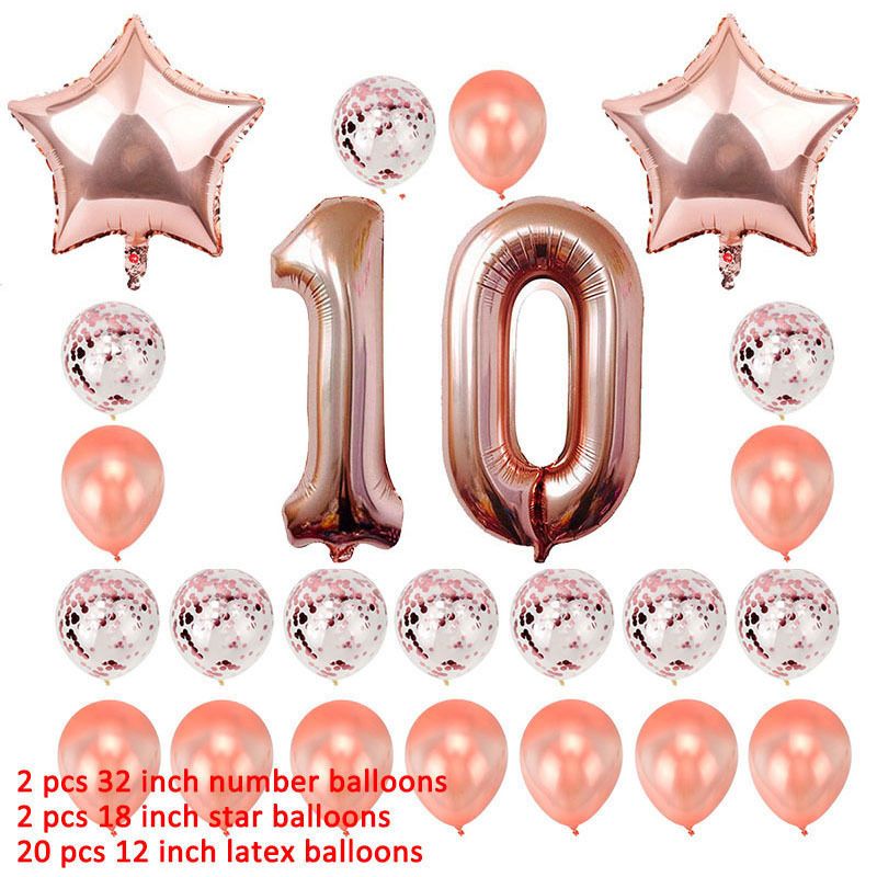 24PCS Rose Gold-inni