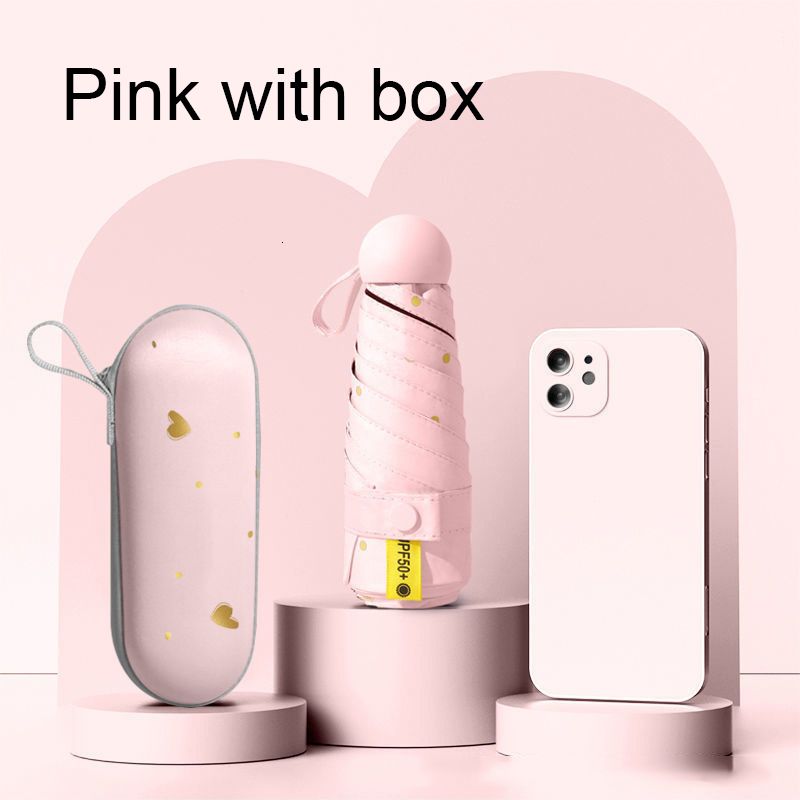Roze met doos