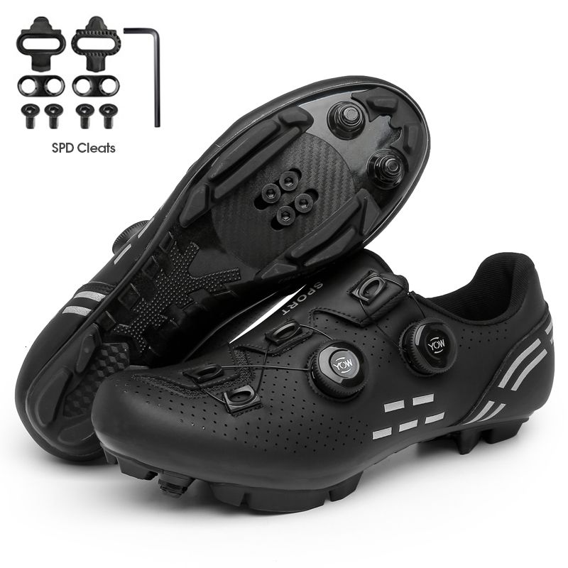 cleats mtb black