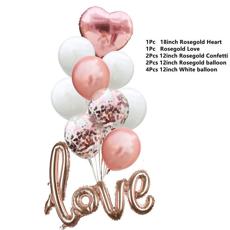 10 pezzi Love Set