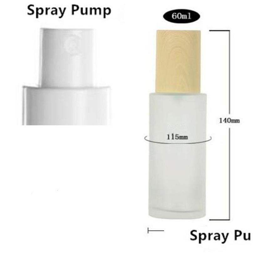 Garrafa de bomba de pulverização de 60ml