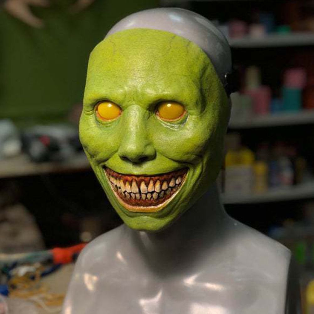 1 maschera horror verde