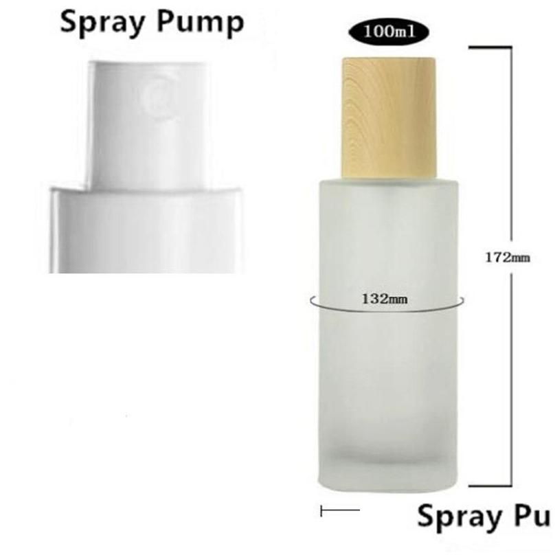 Garrafa de bomba de pulverização de 100ml