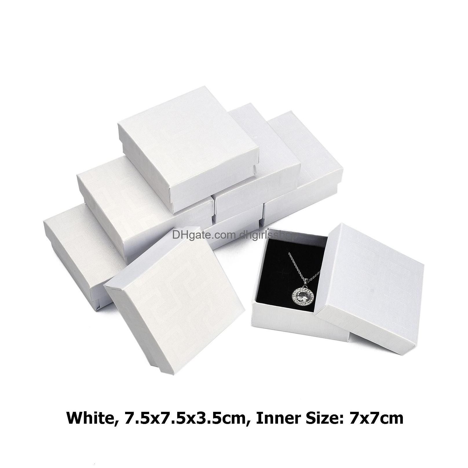 White 7.5X7.5X3.5Cm