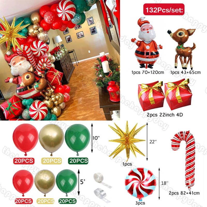 a 132pcs Christmas-Other