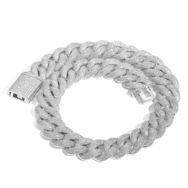 Silverfärg 16inch halsband