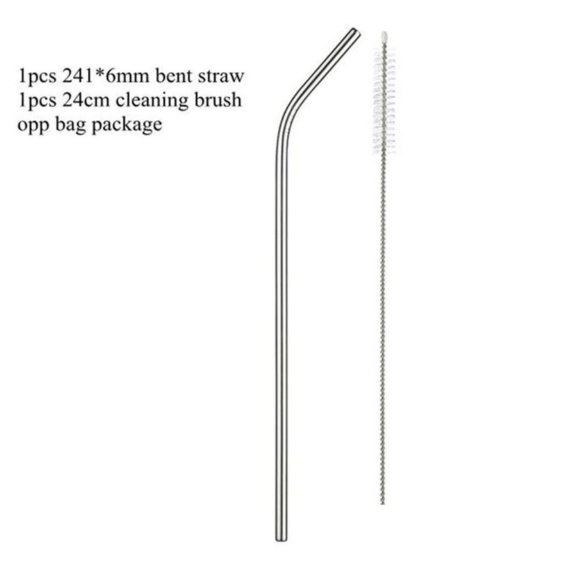 241Mm Bent Straw+Brush