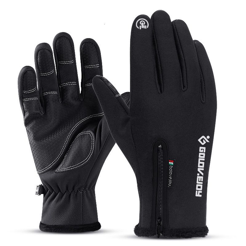 Schwarze Handschuhe