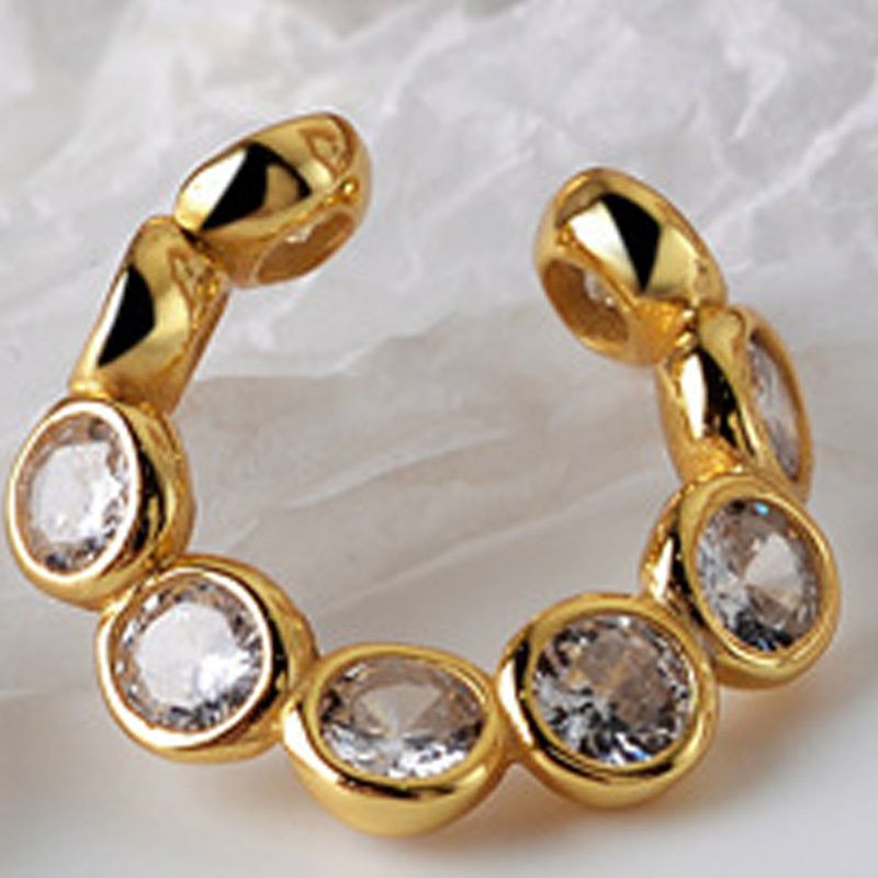 18k oro singolo argento