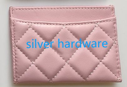 Lambskin Light Pink-Silver 하드웨어