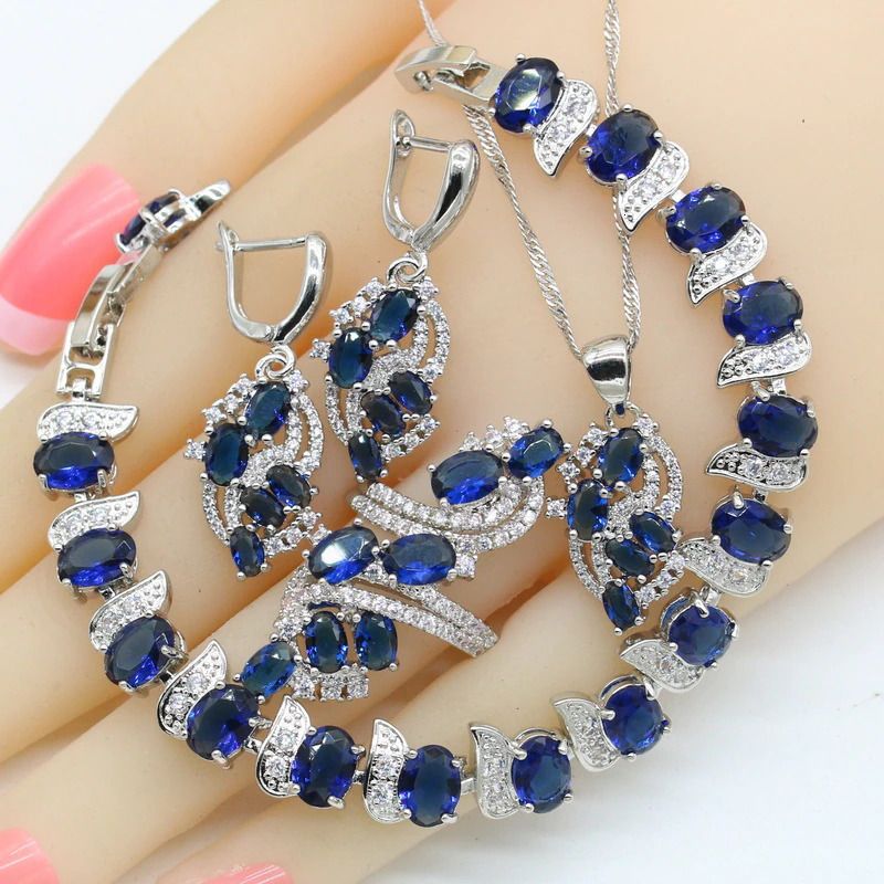 4pcs Blue-10