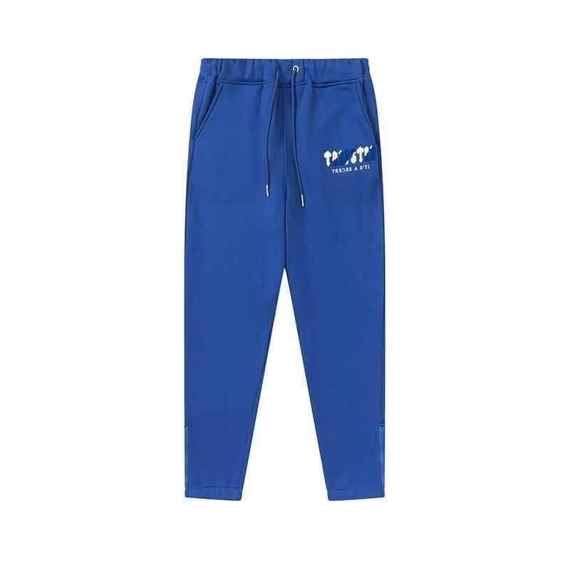 pantalon lettre bleu et bleu