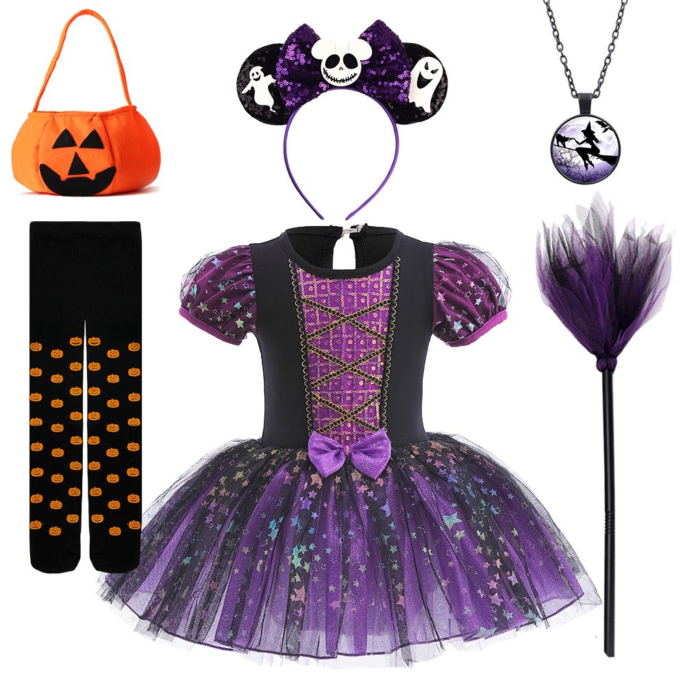 purple witch dress e