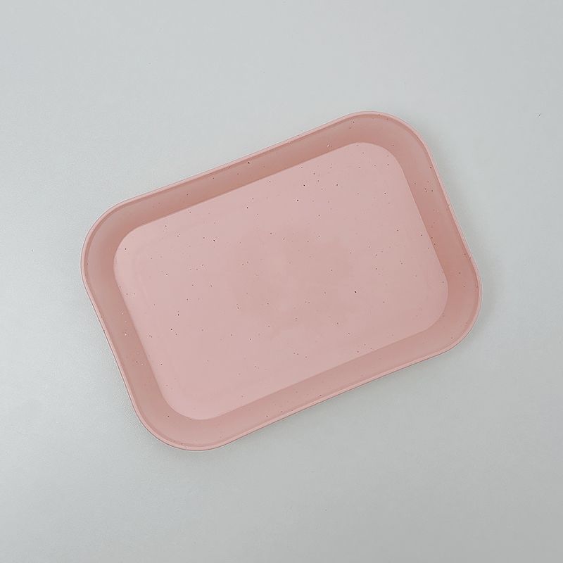 Pink serving trays 17x12cm