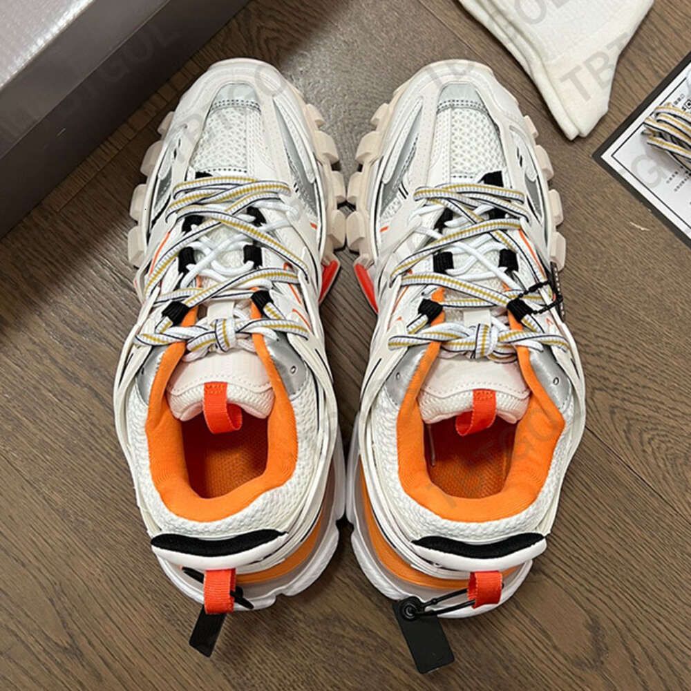 Balenciaga track blanche orange new arrivals