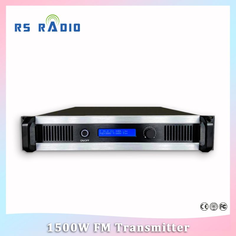 1500W Professional FM Transmitter Transmisor Fm 1.5KW For Radio Station  From Rsradio, $2,241.21